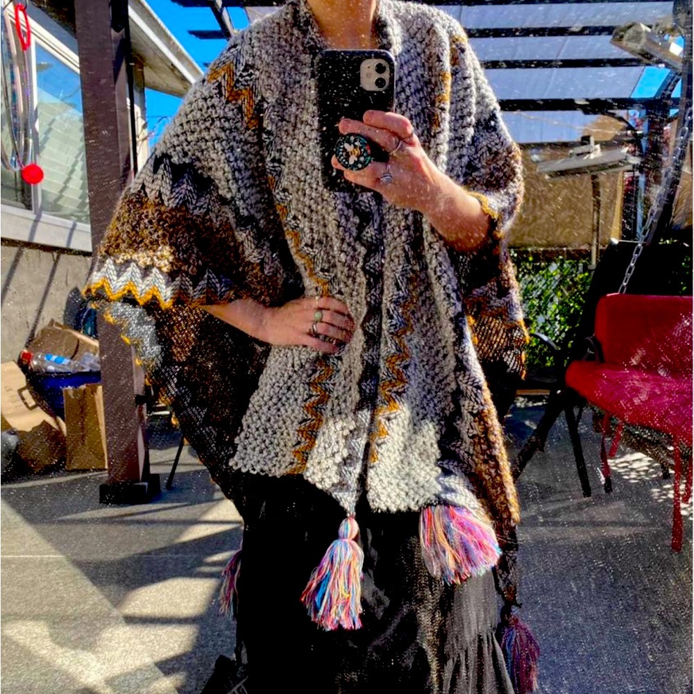 Boho shawl